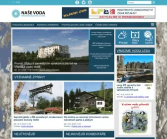 Nase-Voda.cz Screenshot