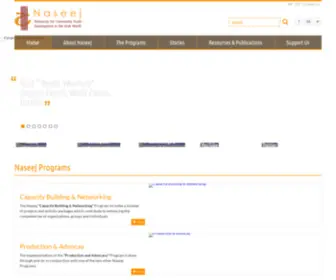 Naseej-CYD.org(Naseej CYD) Screenshot