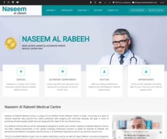 Naseemalrabeeh.com(Naseem Medical Centre) Screenshot
