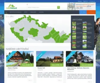 Nasehory.cz(Ubytování na horách) Screenshot