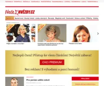 Nasehvezdy.cz(NašeHvězdy.cz) Screenshot