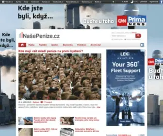 Nasepenize.cz(NašePeníze.cz) Screenshot