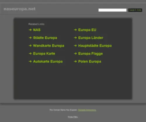 Naseuropa.net(Naseuropa) Screenshot