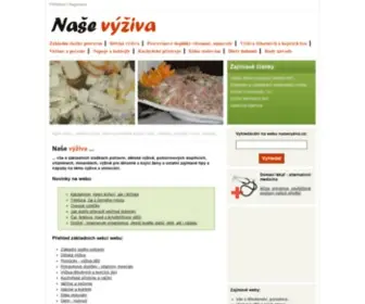Nasevyziva.cz(Naše výživa) Screenshot