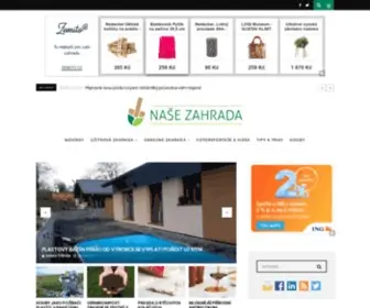 Nasezahrada.com(Naše zahrada) Screenshot