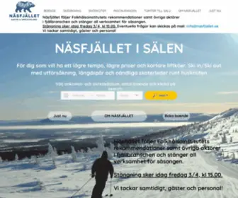 Nasfjallet.se(Näsfjället) Screenshot