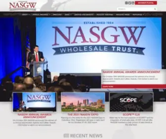 Nasgw.org(National Association of Sporting Goods Wholesalers) Screenshot