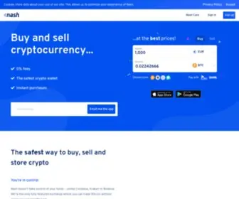 Nash.io(Decentralized, Non-Custodial Crypto Platform & Investment App) Screenshot