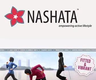 Nashata.com(World's #1 Modest Activewear & Sports Hijab Expert) Screenshot