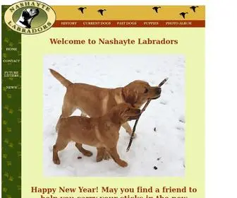 Nashaytelabradors.com(Nashayte Labradors) Screenshot