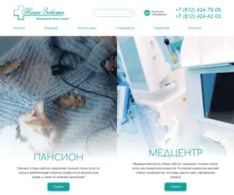 Nashazabota.ru(Клиника и частный дом престарелых "Наша Забота") Screenshot