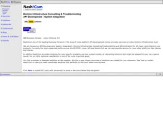 Nashcom.de(Com) Screenshot