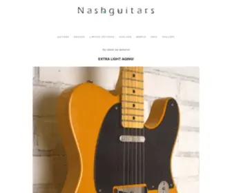 Nashguitars.com(Nashguitars) Screenshot