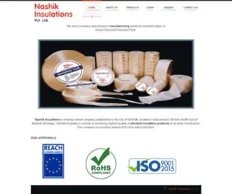 Nashikinsulations.com(Nashik Insulation (India)) Screenshot