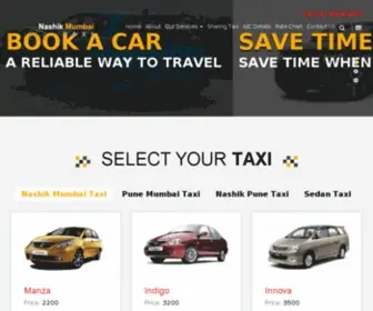 Nashikmumbaitaxi.com(Nashik Mumbai Taxi Service) Screenshot