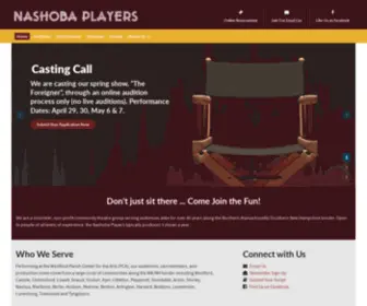 Nashobaplayers.org(The Nashoba Players) Screenshot