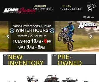 Nashpowersportsauburn.com(Nash Powersports) Screenshot