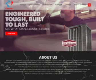 Nashtac.com(HVAC Systems) Screenshot