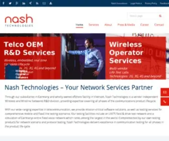 Nashtech.com(Nash Technologies) Screenshot