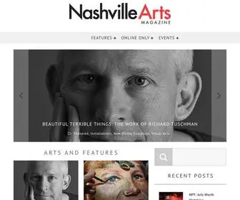 Nashvillearts.com(Nashville Arts Magazine) Screenshot