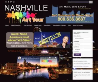 Nashvillearttour.com(Nashville Art Tour) Screenshot