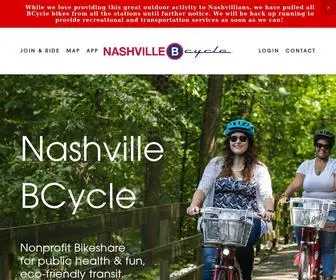 Nashvillebcycle.org(NASHVILLE BCYCLE) Screenshot