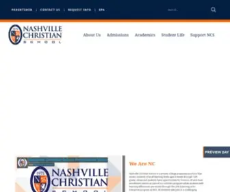Nashvillechristian.org(NCS is a 6 weeks) Screenshot