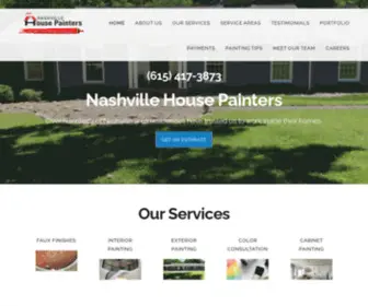 Nashvilledesignhousepainters.com(Nashville House Painters) Screenshot