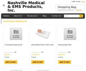 Nashvilleemsshop.com(Nashville Medical & EMS Products) Screenshot