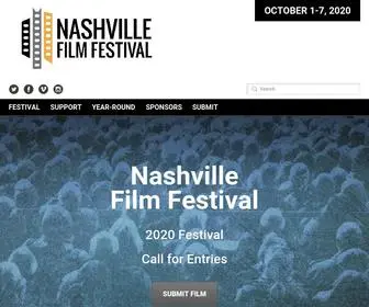 Nashvillefilmfestival.org(Nashville Film Festival) Screenshot