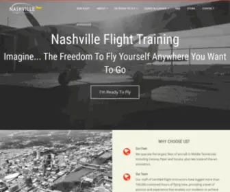 Nashvilleflighttraining.com(Nashville Flight Training) Screenshot