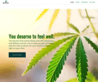 Nashvilleflowercbd.com(You Deserve to Feel Well) Screenshot