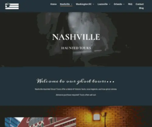 Nashvilleghosttours.com(Amerighost Tours) Screenshot