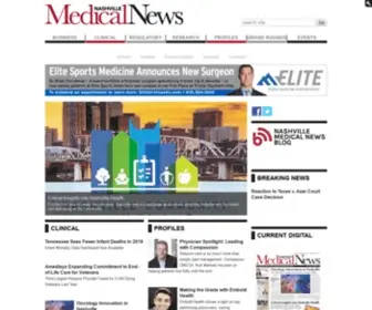 Nashvillemedicalnews.com(Nashville Medical News) Screenshot
