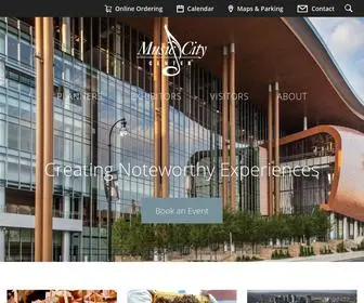 Nashvillemusiccitycenter.com(Front) Screenshot