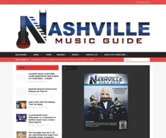 NashvillemusicGuide.com(Publicizing singers) Screenshot