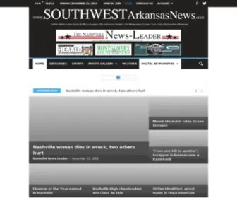 Nashvillenews.org(Log In ‹ Southwest Arkansas News) Screenshot