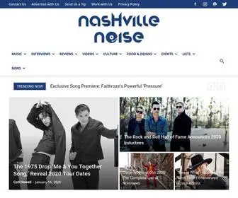 Nashvillenoise.com(Nashville Noise) Screenshot