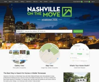 Nashvilleonthemove.com(Nashville on the Move) Screenshot