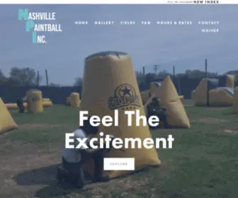 Nashvillepaintball.com(Nashville Paintball Inc) Screenshot