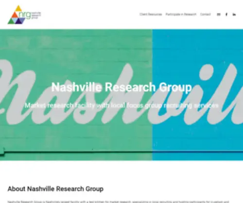 Nashvilleresearch.com(Nashville Research Group) Screenshot