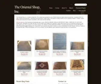 Nashvillerugs.com(The Oriental Shop) Screenshot