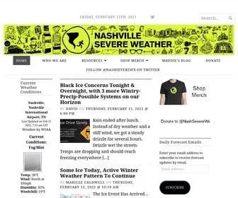 Nashvillesevereweather.com(Nashville Severe Weather) Screenshot