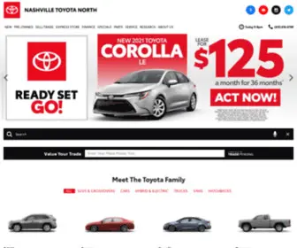 Nashvilletoyotanorth.com(Nashville Toyota North) Screenshot