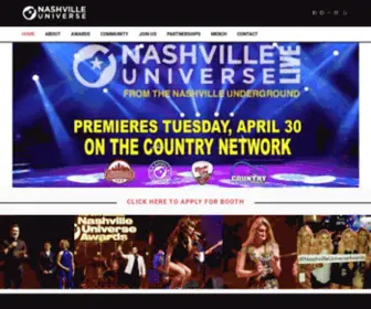 Nashvilleuniverse.com(Nashville Universe) Screenshot