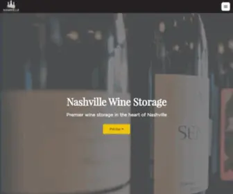 Nashvillewinestorage.com(Nashville Wine Storage) Screenshot