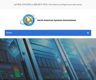 Nasi.com(North American Systems International) Screenshot