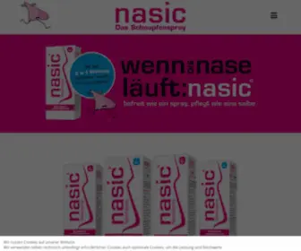 Nasic.at(Das Schnupfenspray) Screenshot