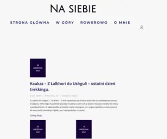 Nasiebie.com(Na siebie) Screenshot