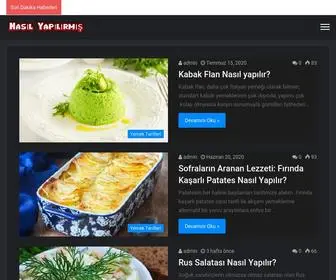 Nasilyapilirmis.com(Nasıl Yapılırmış) Screenshot